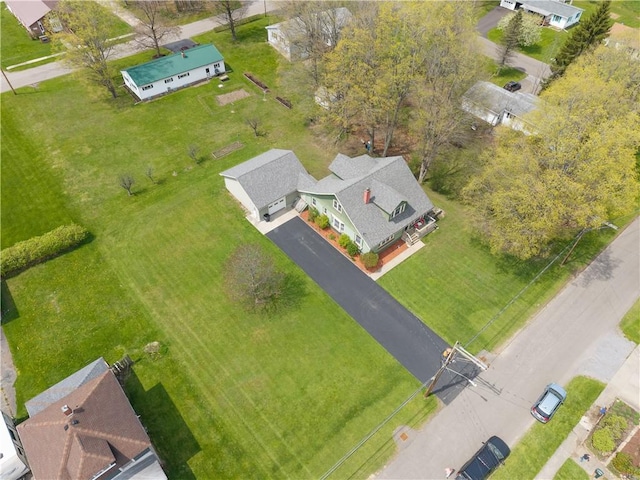 drone / aerial view