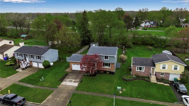 drone / aerial view
