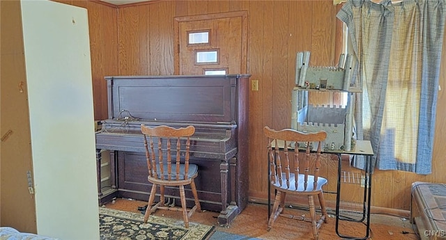 107 Mill St, Elbridge, NY 13060 - office area with wood walls