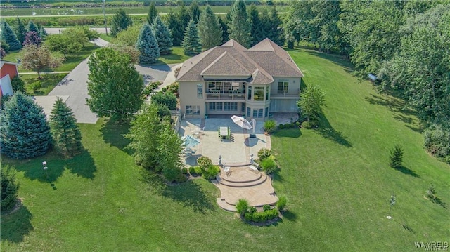 drone / aerial view