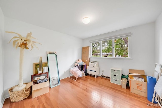 66 Stonecroft Ln, Amherst, NY 14226 - misc room with wood finished floors