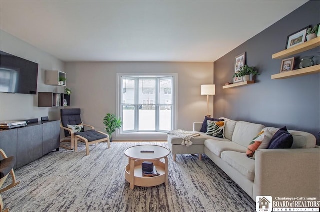 view of living area