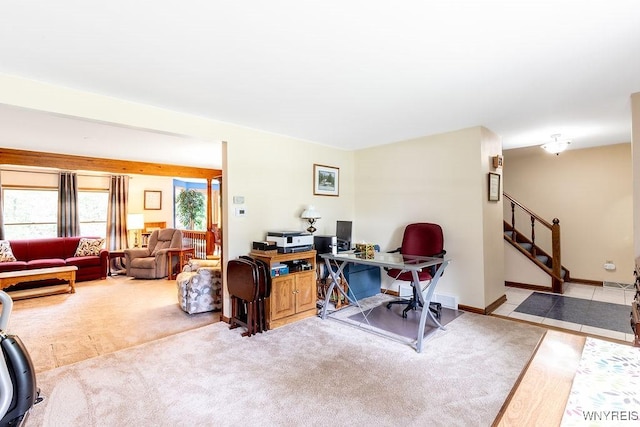 103 Old Orchard Ln, Orchard Park, NY 14127 - office area featuring carpet flooring