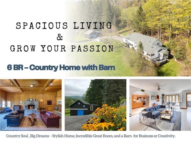 49080 State Highway 30, Roxbury, NY 12474 - view of a document with a collage of images
