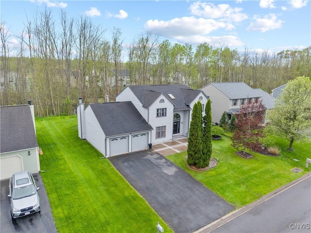 aerial view of property and surrounding area