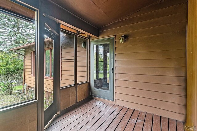 107 Birchwood Ln, Frankfort, NY 13340 - view of wooden deck