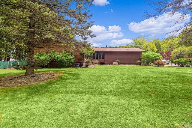107 Birchwood Ln, Frankfort, NY 13340 - view of yard with fence
