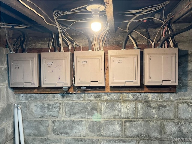utilities with electric panel