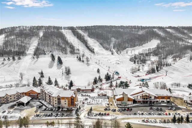 7136 Maples Rd, Mansfield, NY 14755 - view of snowy aerial view