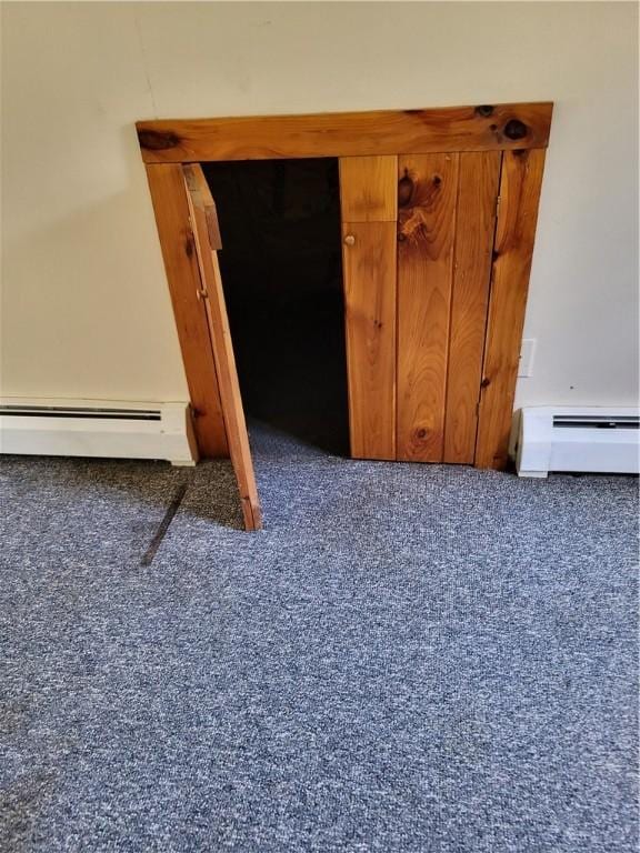607 Kilkenny Rd, Unadilla, NY 13849 - detailed view of a baseboard heating unit and a baseboard radiator