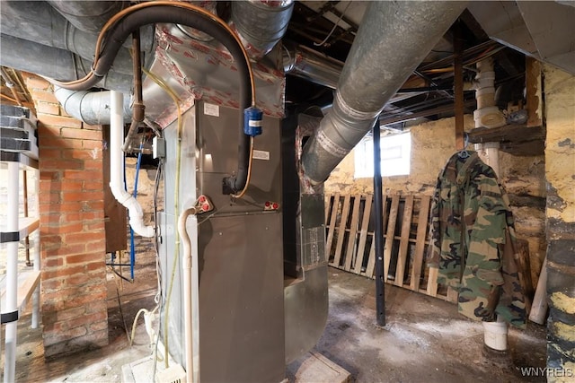 view of utility room