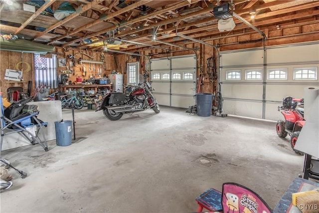 108 Mechanic St, Antwerp, NY 13608 - garage featuring a garage door opener