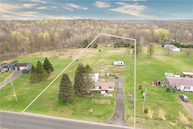 87 Kings Rd, Volney, NY 13069 - bird's eye view with a rural view and a wooded view