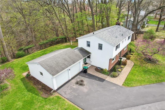 drone / aerial view