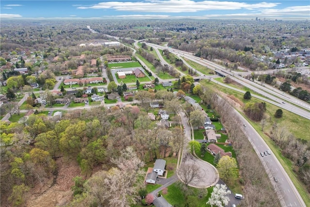 aerial view