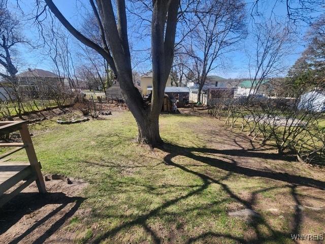 106 Saxton St, Lockport City, NY 14094 - view of yard with fence