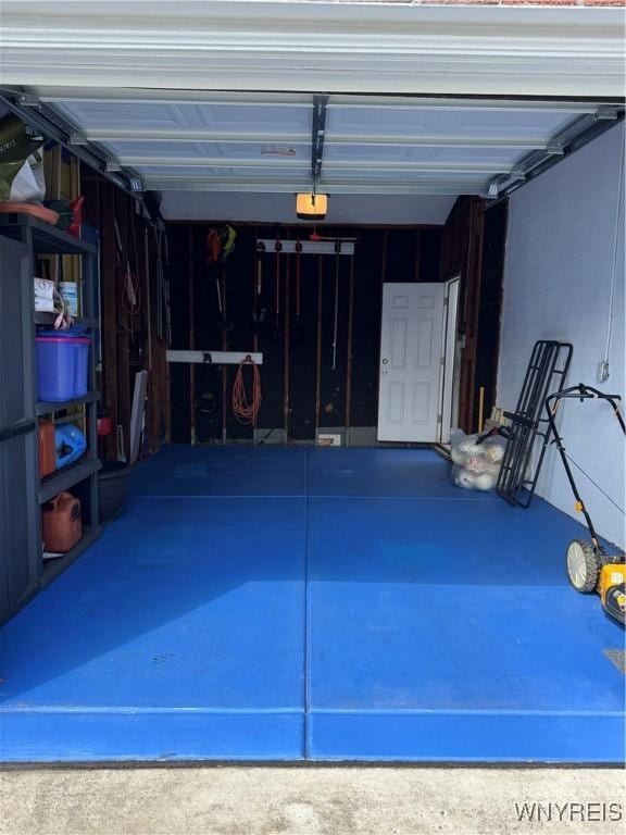 797 Van Rensselaer Ave, Niagara Falls, NY 14305 - garage featuring a garage door opener