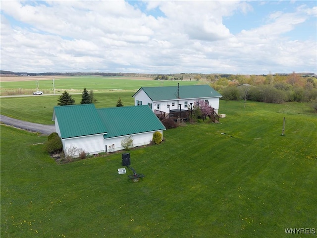 view of subject property