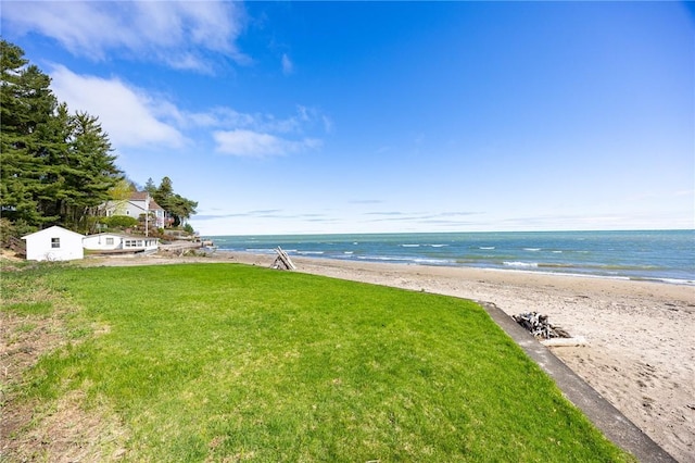 water view with nearby beach