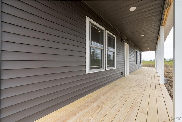 26593 State Route 283, Le Ray, NY 13601 - deck with a porch