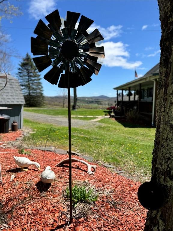 575 Harper Rd, Harpersfield, NY 13786 - view of green lawn