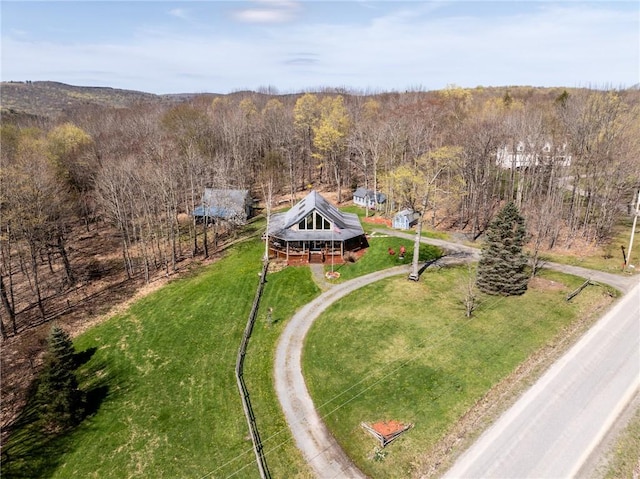 575 Harper Rd, Harpersfield, NY 13786 - view of subject property featuring a heavily wooded area