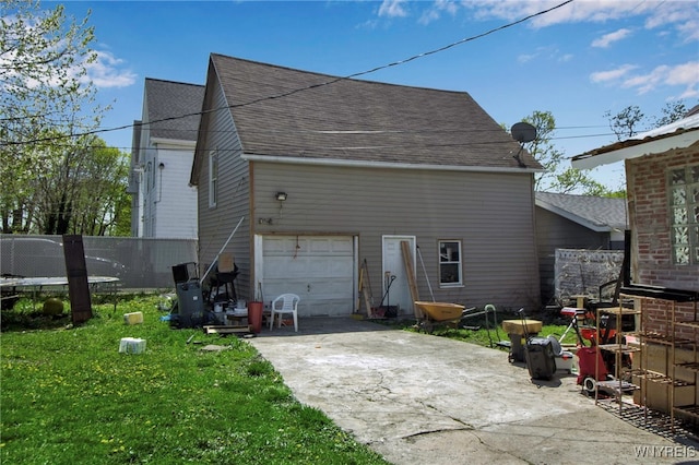 165 Breckenridge St, Buffalo, NY 14213 - garage with concrete driveway