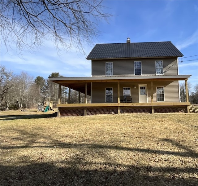 1940 State Highway 41, Coventry, NY 13733 - back of property featuring metal roof