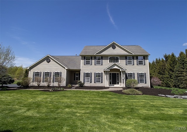 100 Brandywine Dr, Manlius, NY 13104 - colonial home with a front lawn