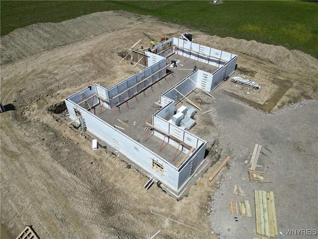 drone / aerial view