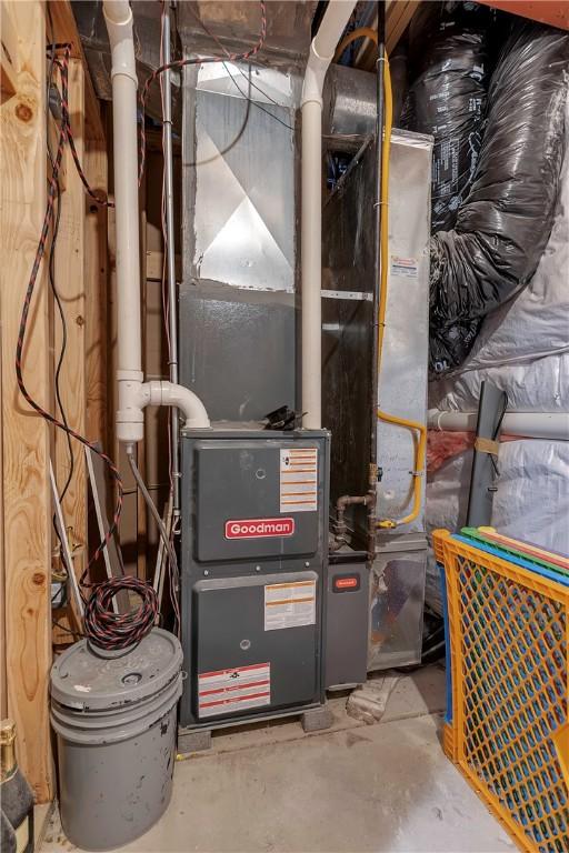 view of utility room