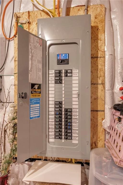 utilities with electric panel