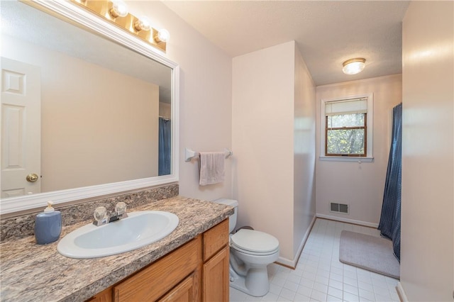 8 Hawkes Trl, Penfield, NY 14580 - full bathroom featuring tile patterned flooring, vanity, toilet, and baseboards