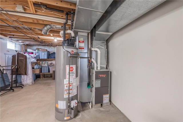 8 Hawkes Trl, Penfield, NY 14580 - utilities with water heater