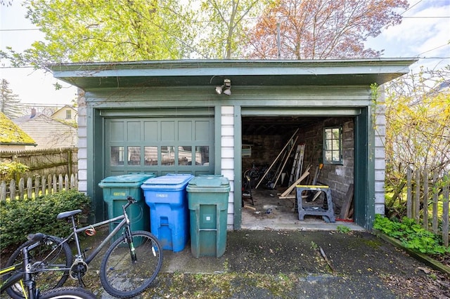 45 Juniper St, Rochester, NY 14610 - view of outbuilding featuring fence and an outdoor structure