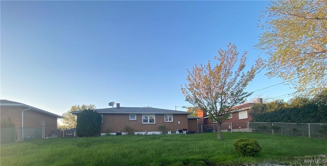 view of rear view of property