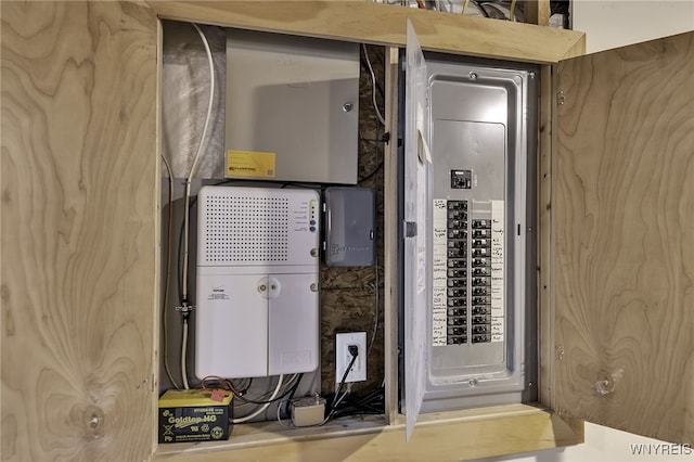 utilities with electric panel