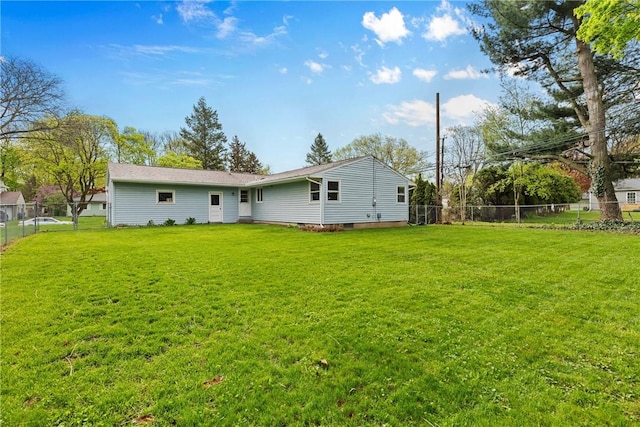 view of back of property