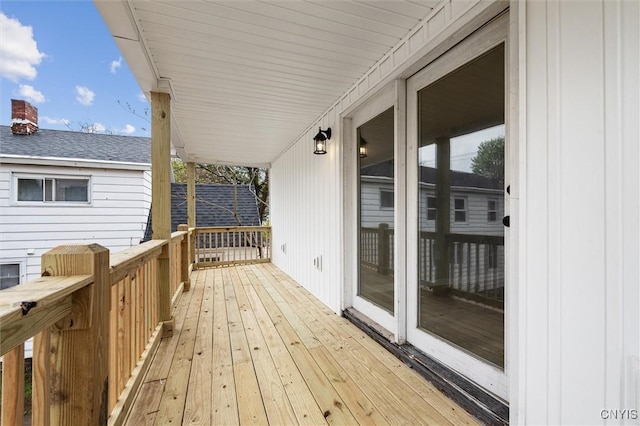 614 E Broadway St, Fulton, NY 13069 - view of wooden terrace