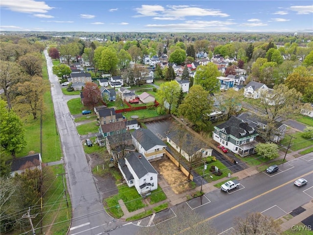 614 E Broadway St, Fulton, NY 13069 - aerial perspective of suburban area