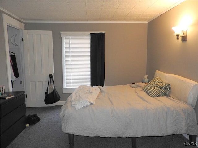 23 Paul St, Auburn, NY 13021 - bedroom featuring crown molding and carpet