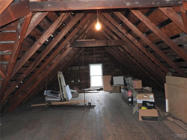 23 Paul St, Auburn, NY 13021 - view of unfinished attic