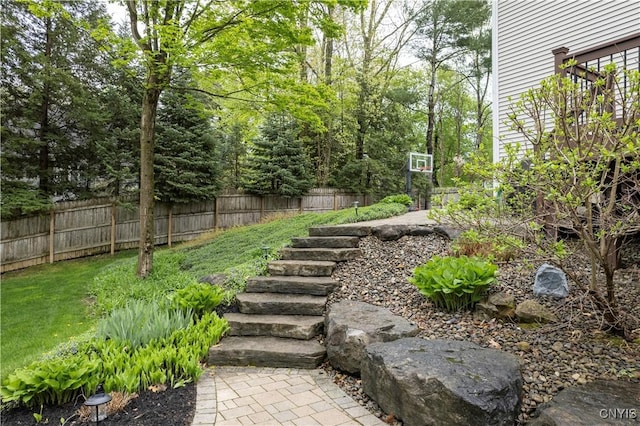4314 Arbutus Dr, Pompey, NY 13104 - view of yard with fence