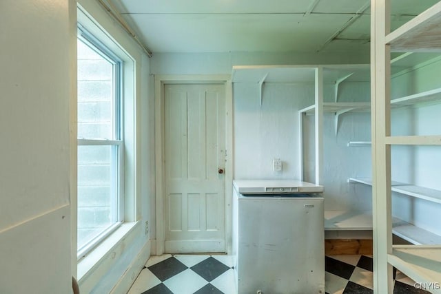 1957 Torpy Pond Rd, Georgetown, NY 13061 - bathroom with tile patterned floors