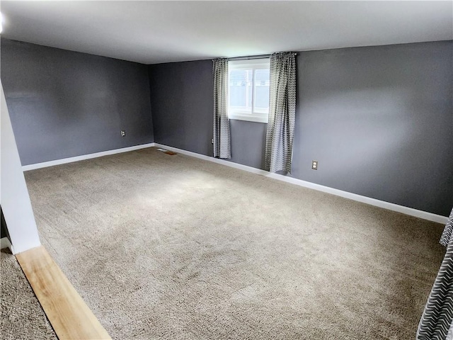 515 Park Pl, Erwin, NY 14870 - carpeted empty room featuring baseboards