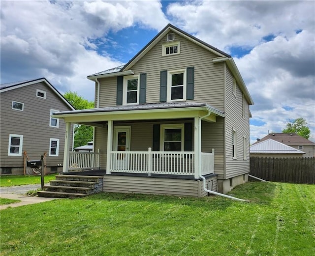 515 Park Pl, Erwin, NY 14870 - view of front of house with a porch