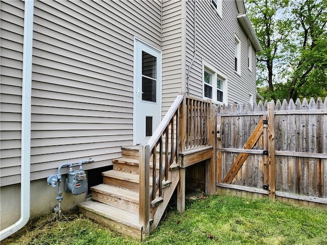 515 Park Pl, Erwin, NY 14870 - wooden deck with fence and a gate