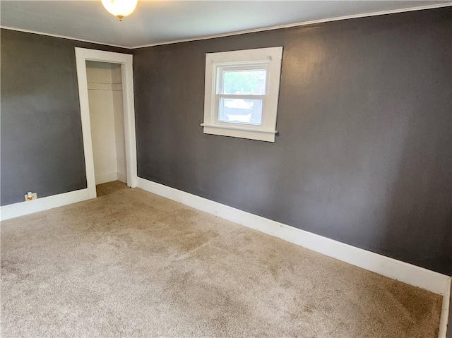 515 Park Pl, Erwin, NY 14870 - unfurnished bedroom featuring carpet floors, a closet, and baseboards