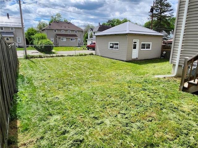515 Park Pl, Erwin, NY 14870 - view of yard featuring an outbuilding