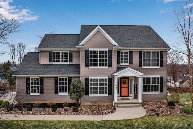 905 Sullivan Ct, Lewiston, NY 14092 - view of front facade with roof with shingles
